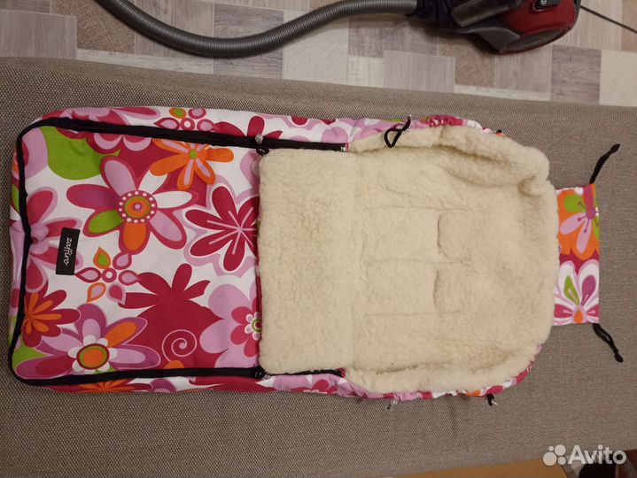 Зимний конверт в коляску