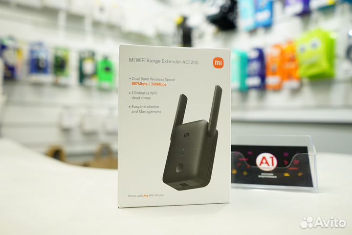 Усилитель Wi-Fi Xiaomi Mi Range Extender AC1200