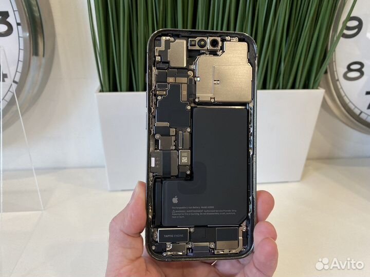 Корпус iPhone 14 Pro запчасти оригинал шлейфа акб