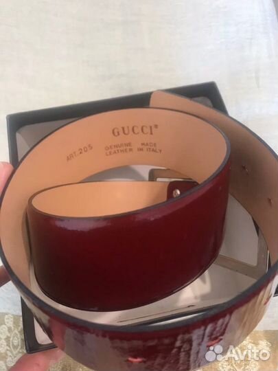 Ремень gucci лак.кожа ширина 4,5см длина 88см и др