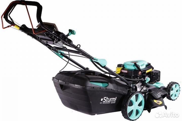 Самоходная бензиновая газонокосилка
