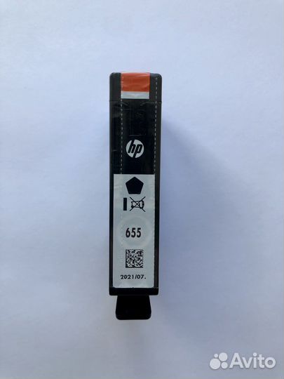 Картридж для струйного принтера HP 655 Черный