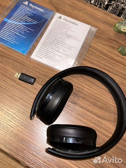 Наушники Playstation gold stereo headset black 2.0