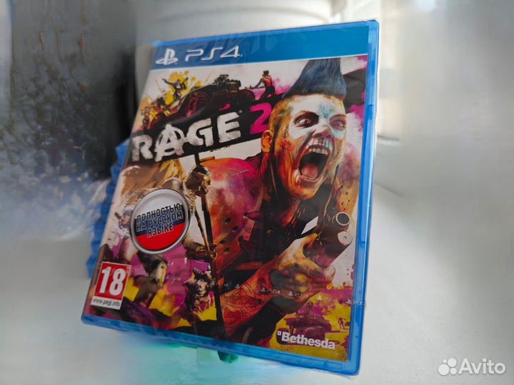 Rage 2 диск PS4, PS5 новый