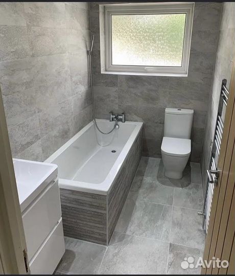 Ремонт ванной и туалета под ключ