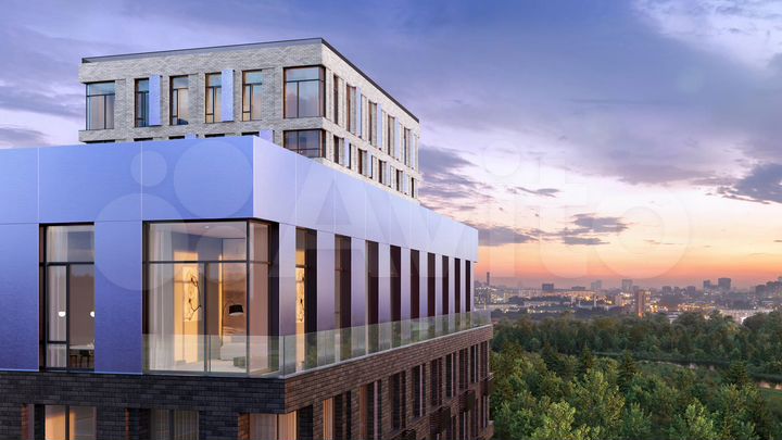 3-к. апартаменты, 54,7 м², 10/16 эт.