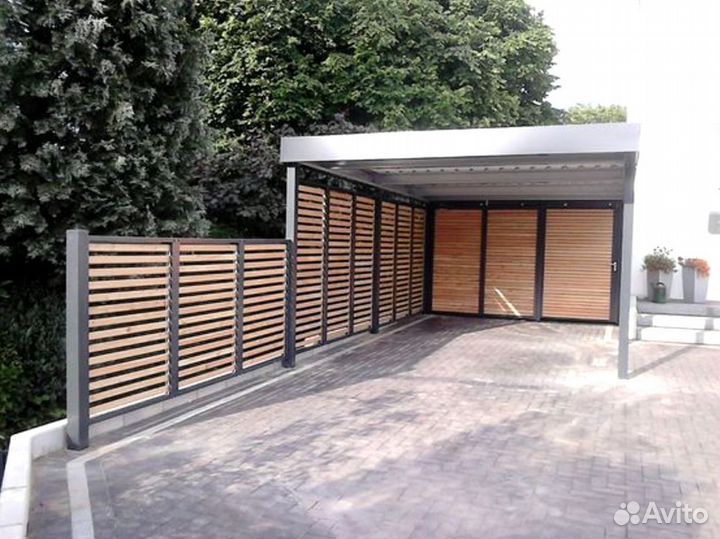 Навес под ключ