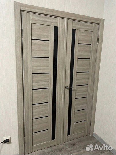 Двери межкомнатные темные