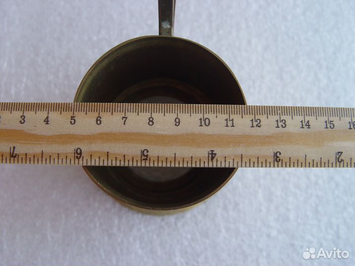 Подстаканник латунь хтм Химтекстильмаш 1950-е гг