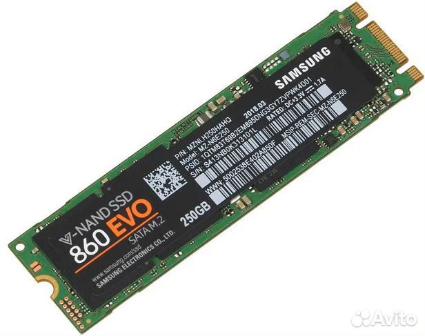 SSD накопитель Samsung 860 EVO