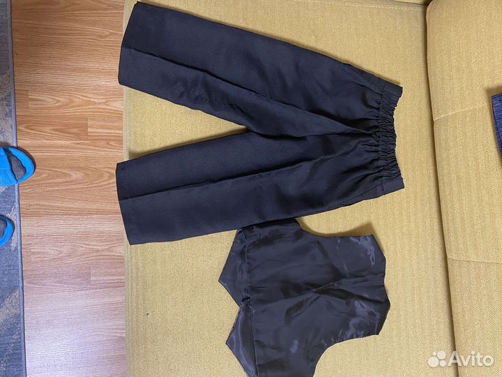 Жилет и брюки на мальчика 86