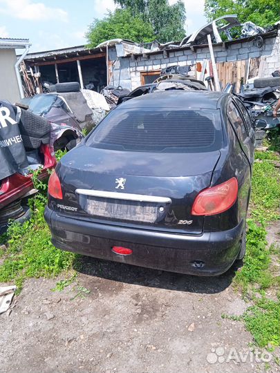 Peugeot 206 Полный разбор 1.4 MT 2008 г.в