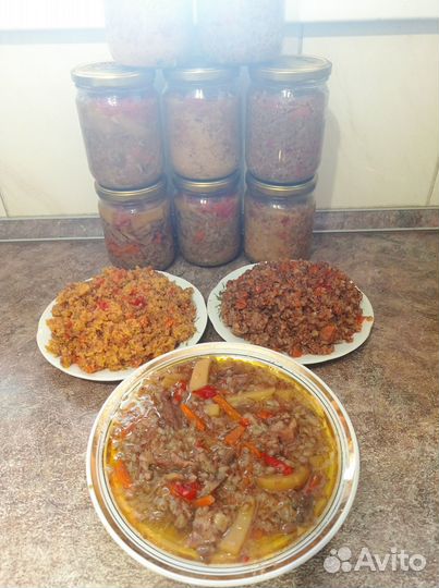 Тушенка, супы, каши