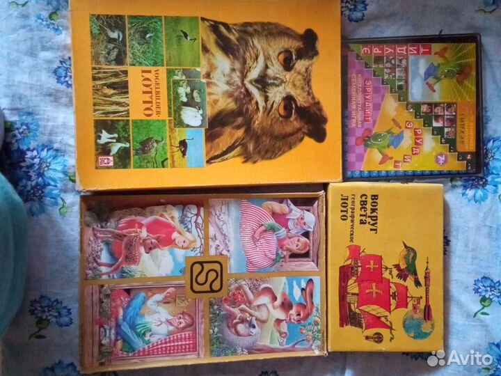 Настольные развивающиеся игры