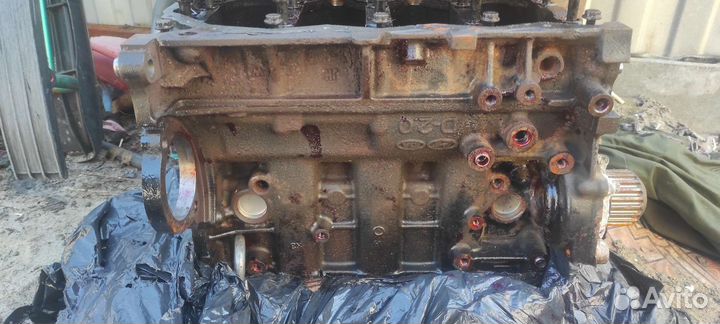 Двигатель d4ea в разборе