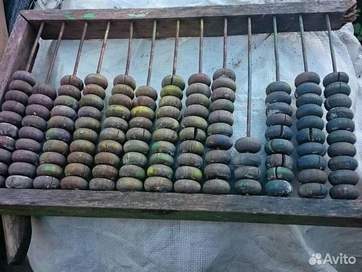 Счёты деревянные СССР