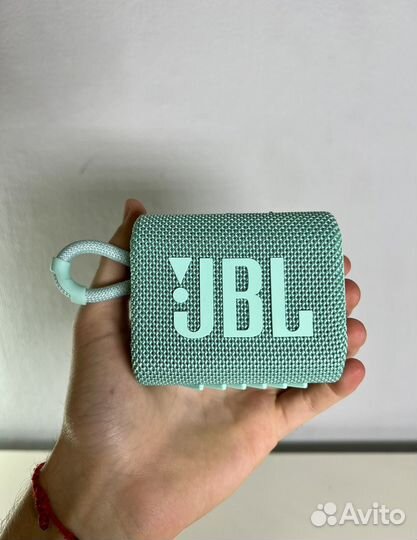 Колонка jbl go 3 бирюзовая