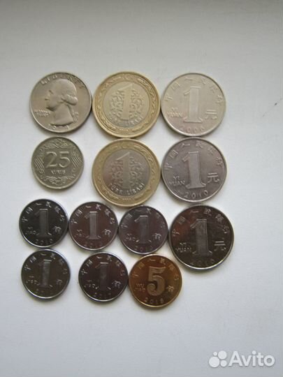 Иностранные монеты. Евроцент, Евро