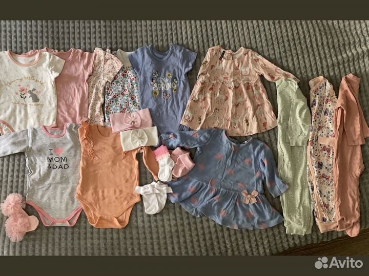 Одежда пакетом 68 74 для девочки