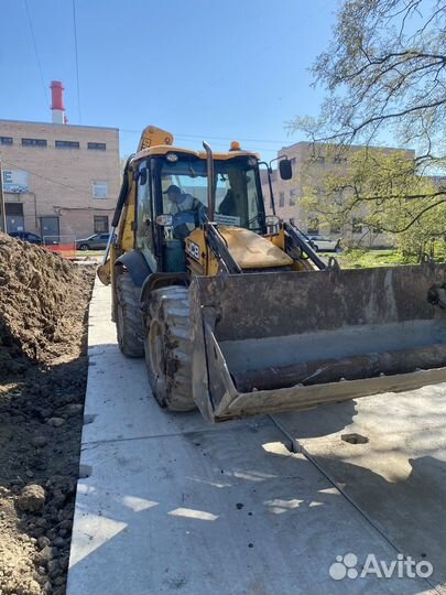 Аренда экскаватора погрузчика JCB