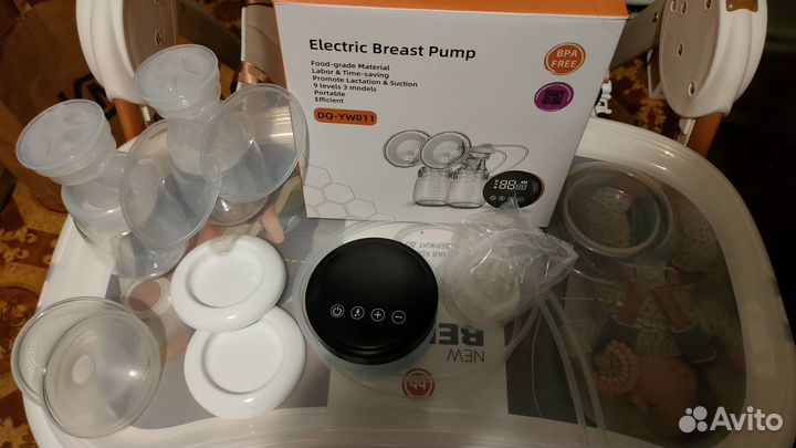 Молокоотсос электрический двойной