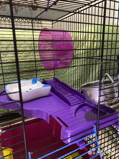 Большая клетка для грызунов бу