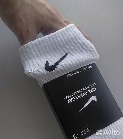 Носки nike белые