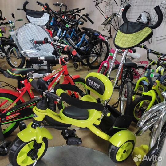 Трёхколёсный велосипед Марс