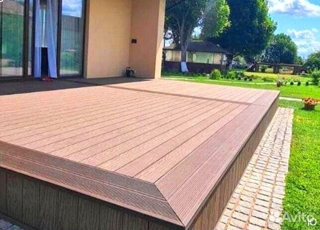 Террасная доска из дпк со склада