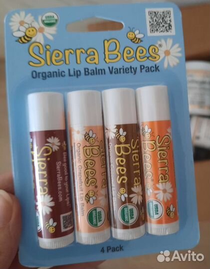 Бальзам для губ с витаминами Sierra Bees