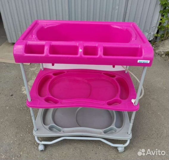 Столик для пеленания Brevi с ванночкой бу 2шт