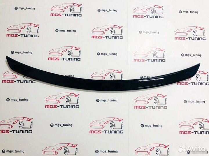 Cпойлер на Mercedes CLS w218 Черный (Тайвань)