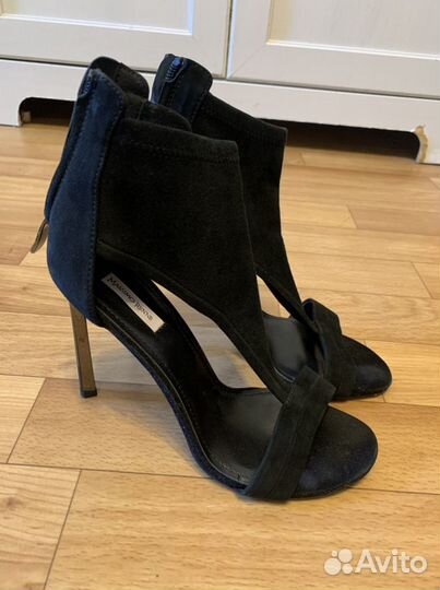 Туфли вечерние женские замша черные 37 размер
