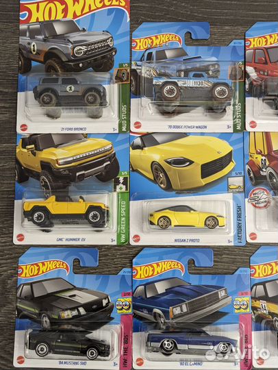 Hot wheels в ассортименте