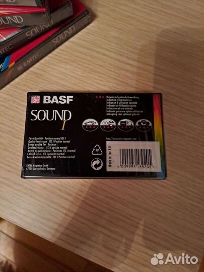 Аудиокассеты новые basf