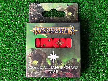 Age of Sigmar Grand Alliance Chaos Dice Set