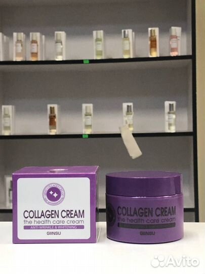 Крем для лица giinsu collagen cream the health