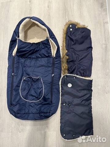 Зимний конверт в коляску