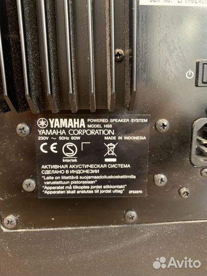 Студийные мониторы yamaha HS8 пара