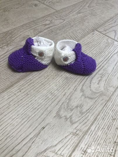 Пинетки вязаные