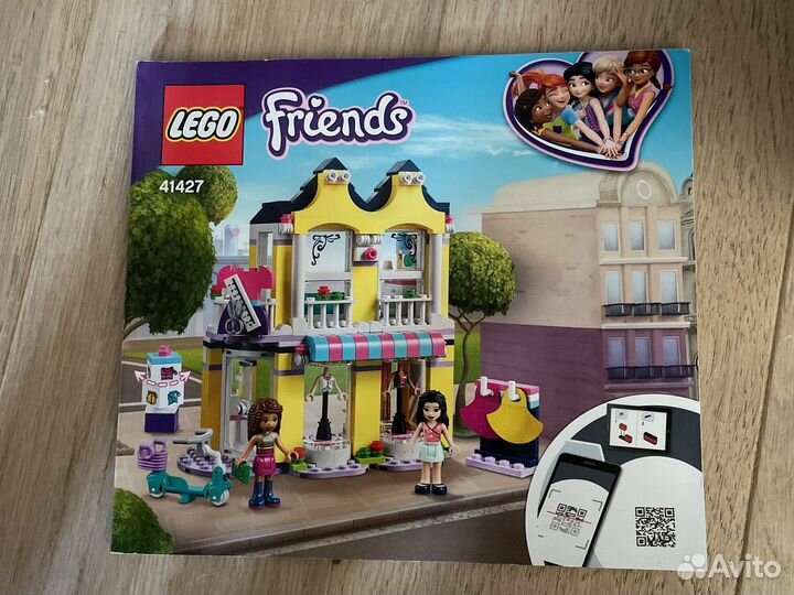 Lego Friends модный бутик Эммы 41427