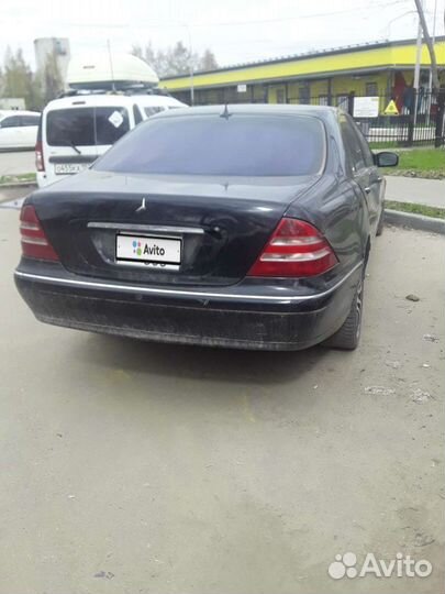 Mercedes-Benz S-класс 5.0 AT, 2001, 250 000 км