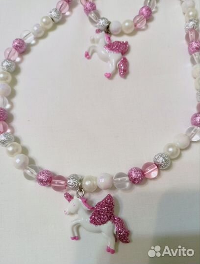 Новый набор бижутерии для девочки