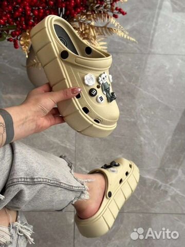 Тапочки crocs женские