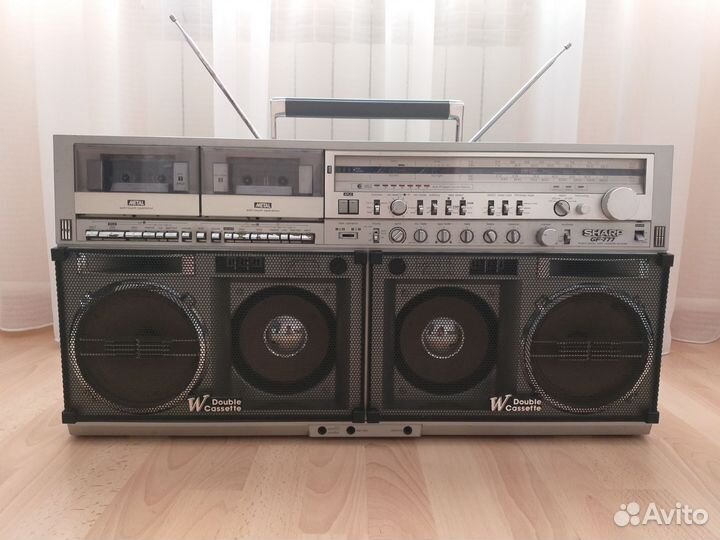 Кассетный магнитофон sharp 777 ZR