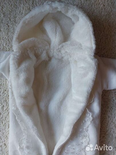 Конверт кокон на выписку 56-62 размер