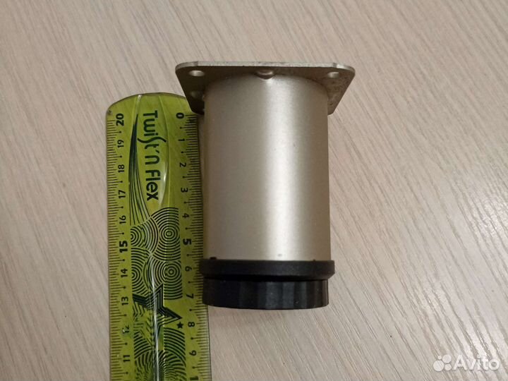 Ножки мебельные металл d 4 см h 7-9 см