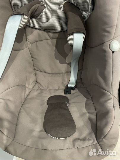 Автолюлька maxi cosi pebble с базой isofix