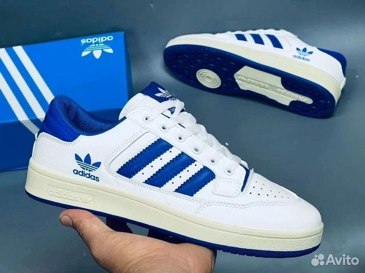 Кеды adidas синие