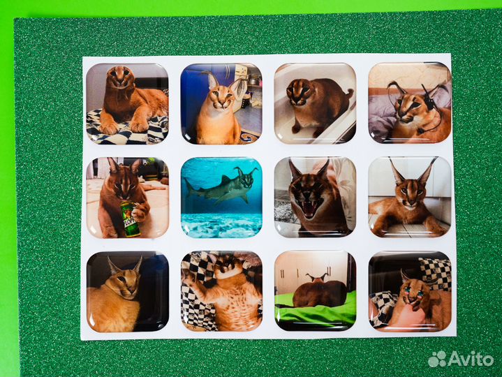 3d стикеры оптом Макет в подарок